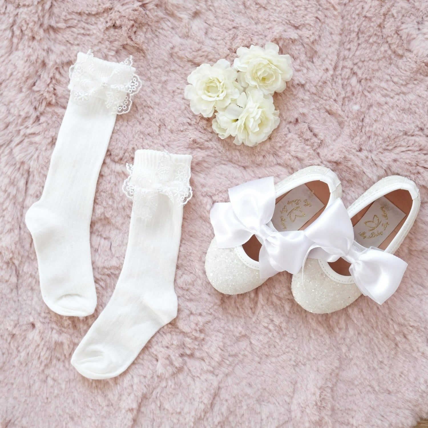 Baby girl babets and socks Baby Girl Dress