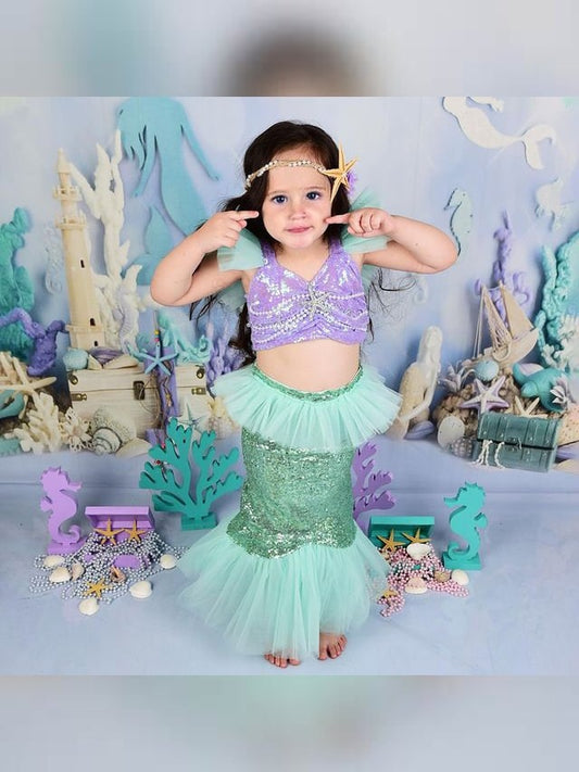 Ariel mermaid dress