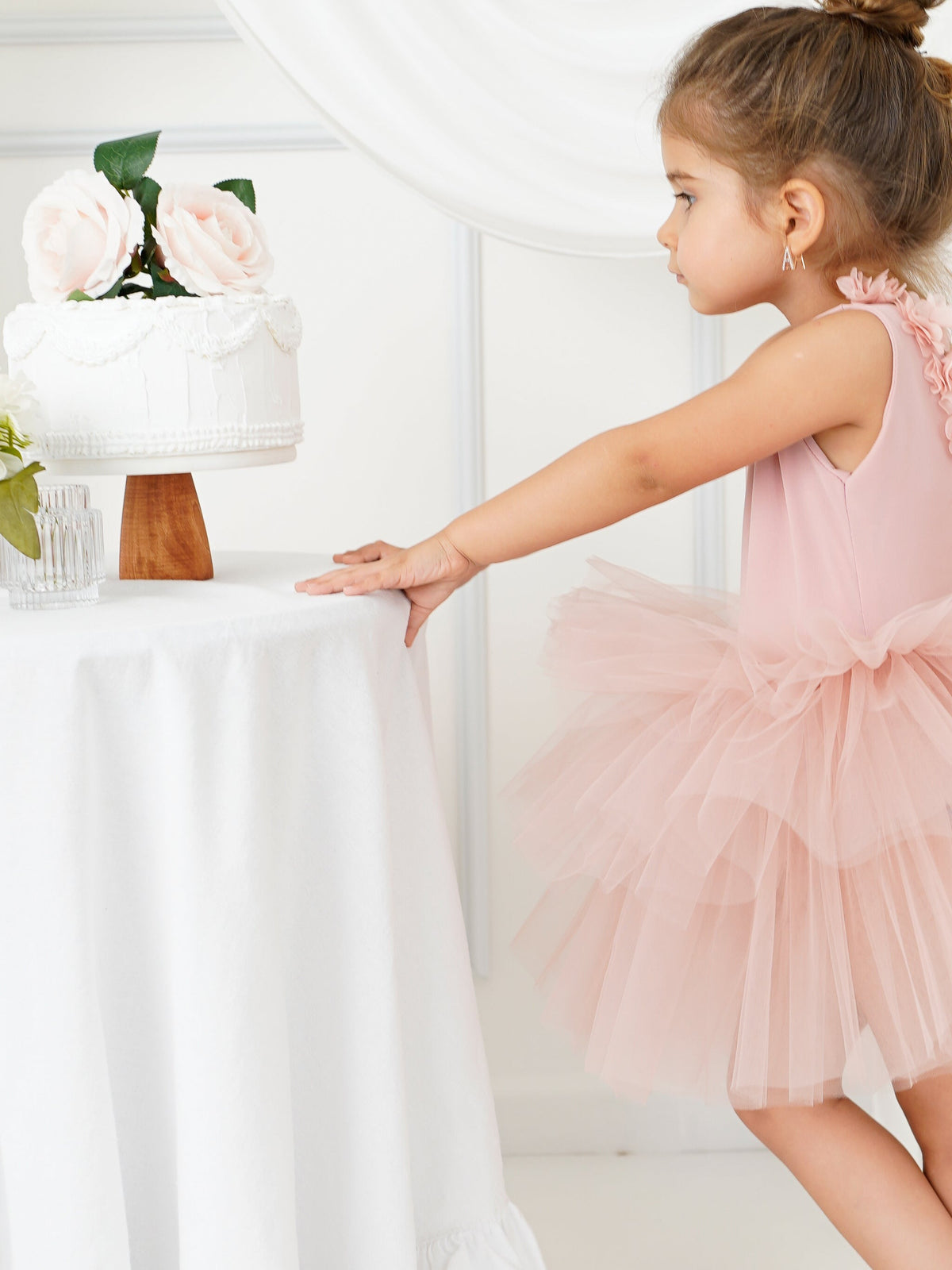 Ballerina Flower Tutu Blush