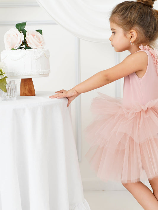 Ballerina Flower Tutu Blush