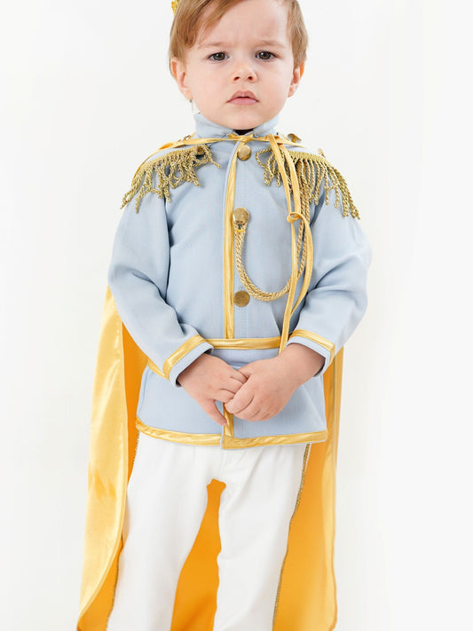 Baby Blue Baby Boys Prince Suit
