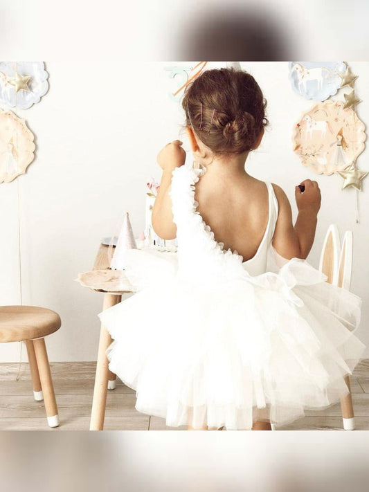 white tutu dress toddler