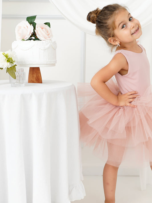 Ballerina Flower Tutu Blush
