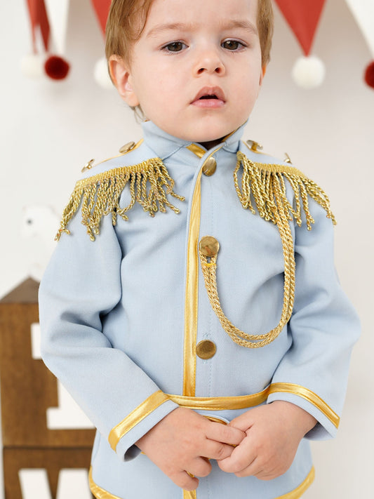 Baby Blue Baby Boys Prince Suit