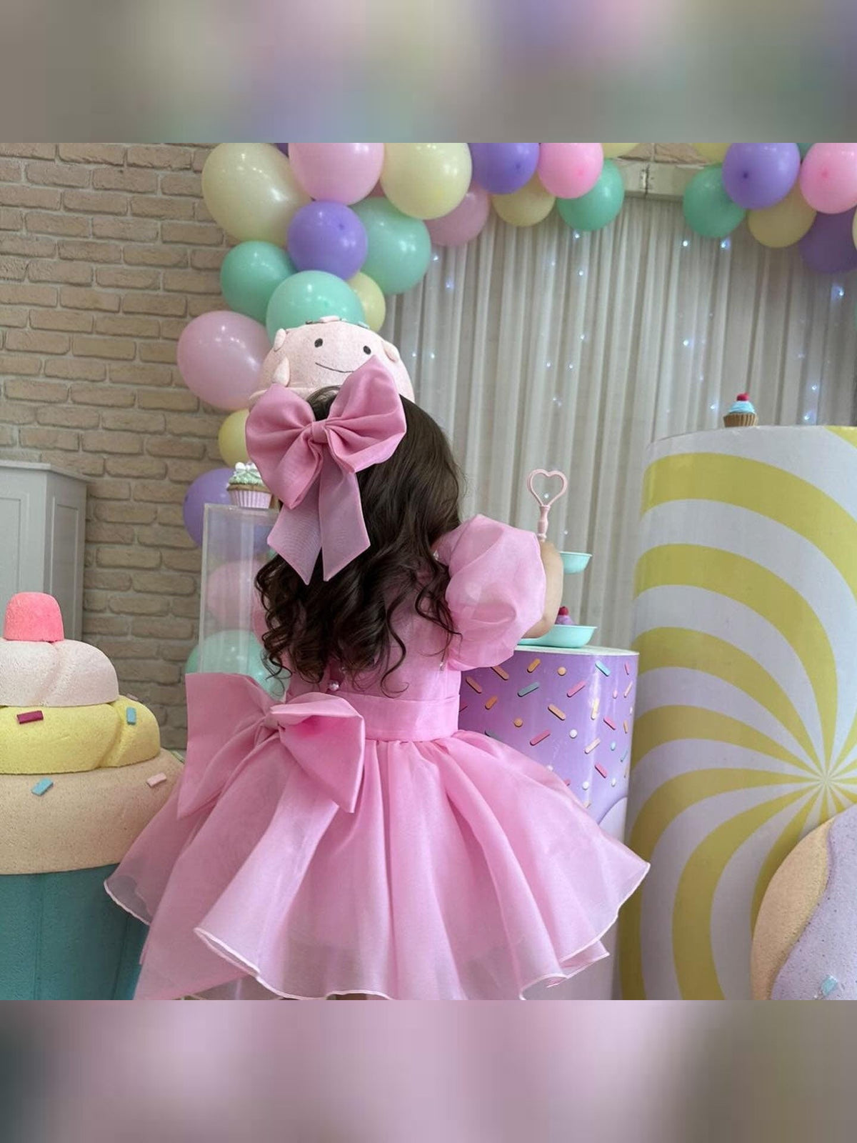 Pink Balloon Dress