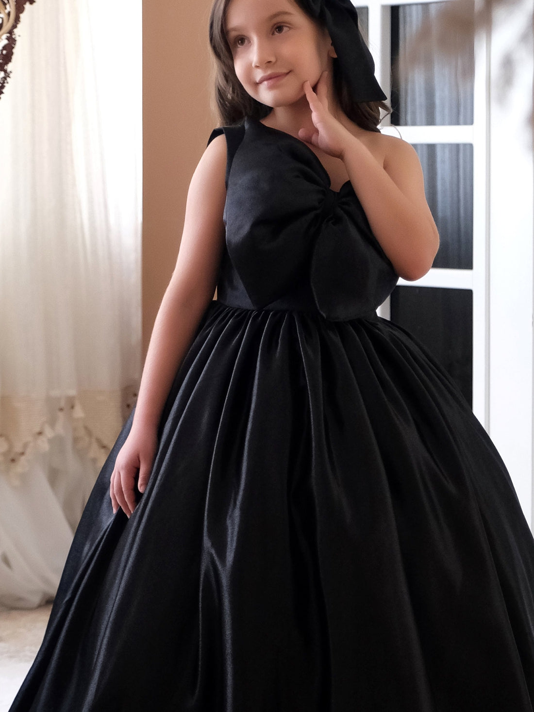 Holly black girl prom gown