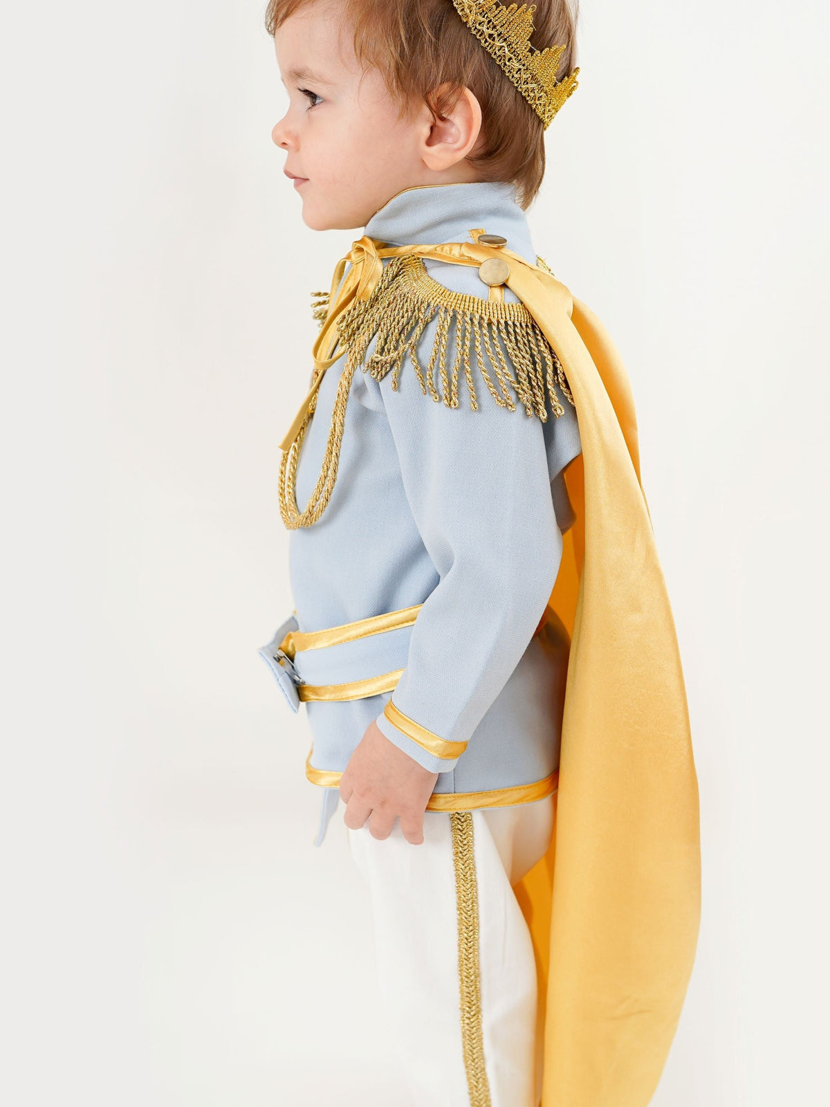 Baby Blue Baby Boys Prince Suit