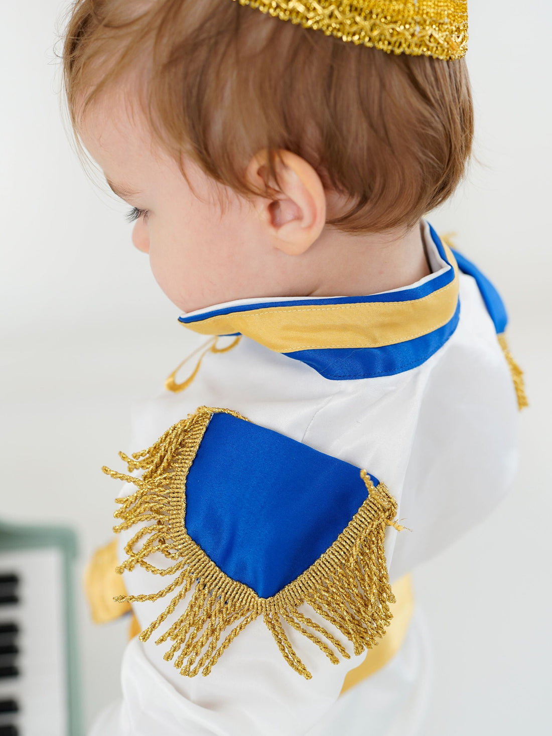 White Baby Boys Prince Royal Suit