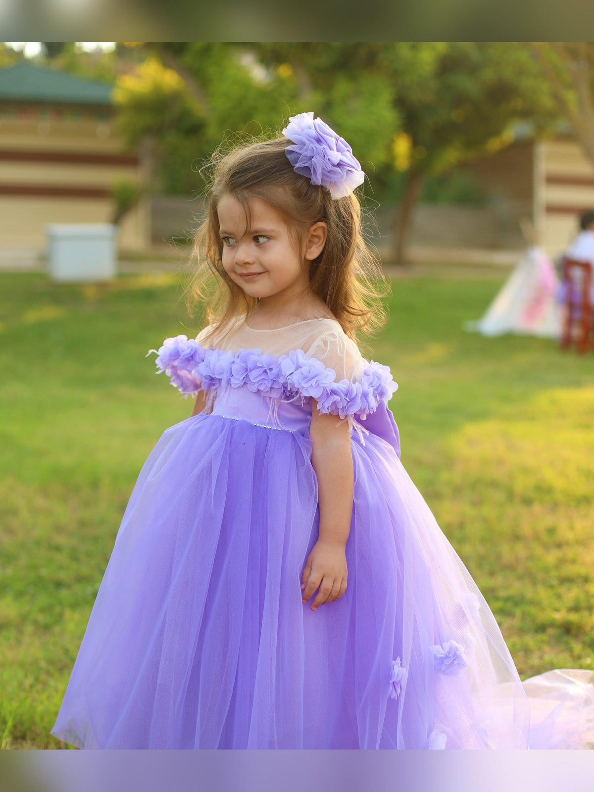 flower girl dress 2 piece outfit set