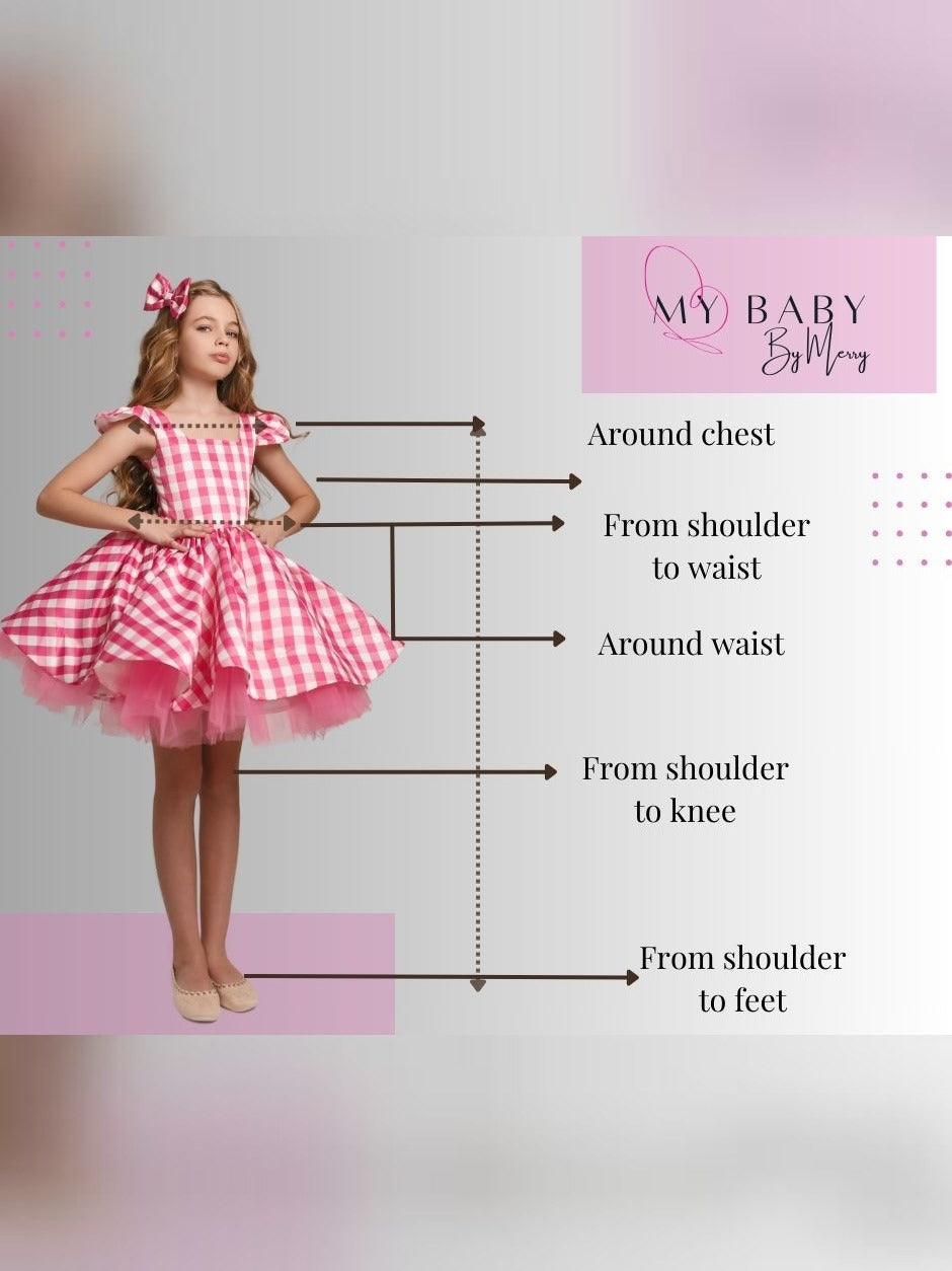 Hazel girl dress white