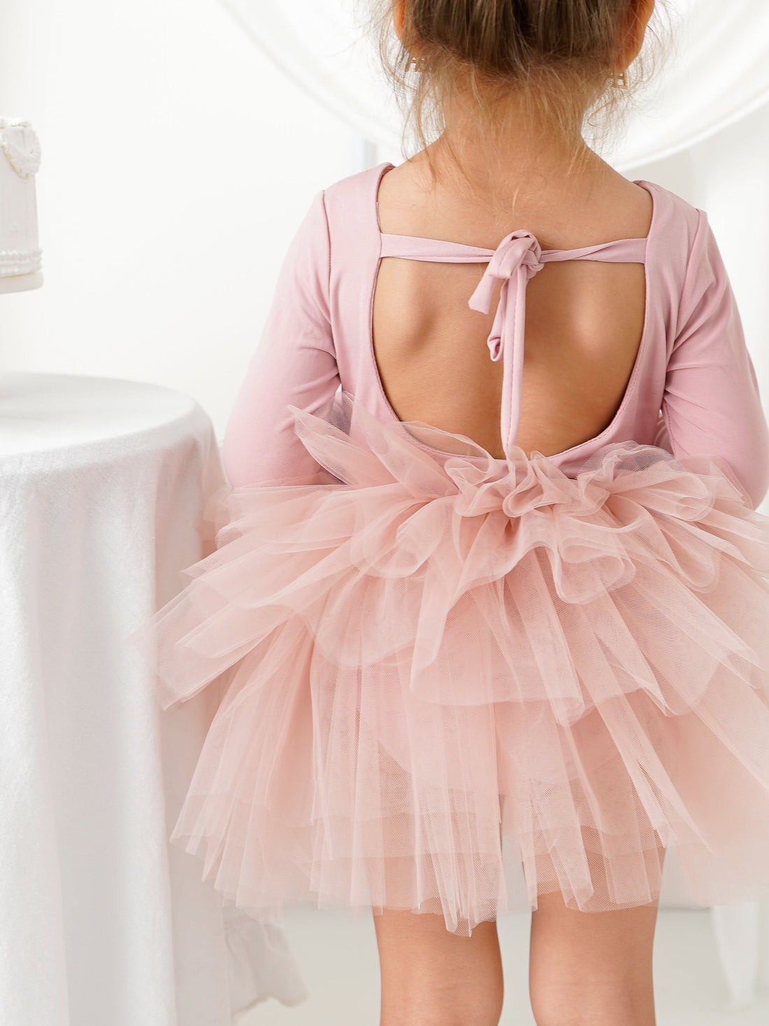 Ballerina tutu blush long sleeve