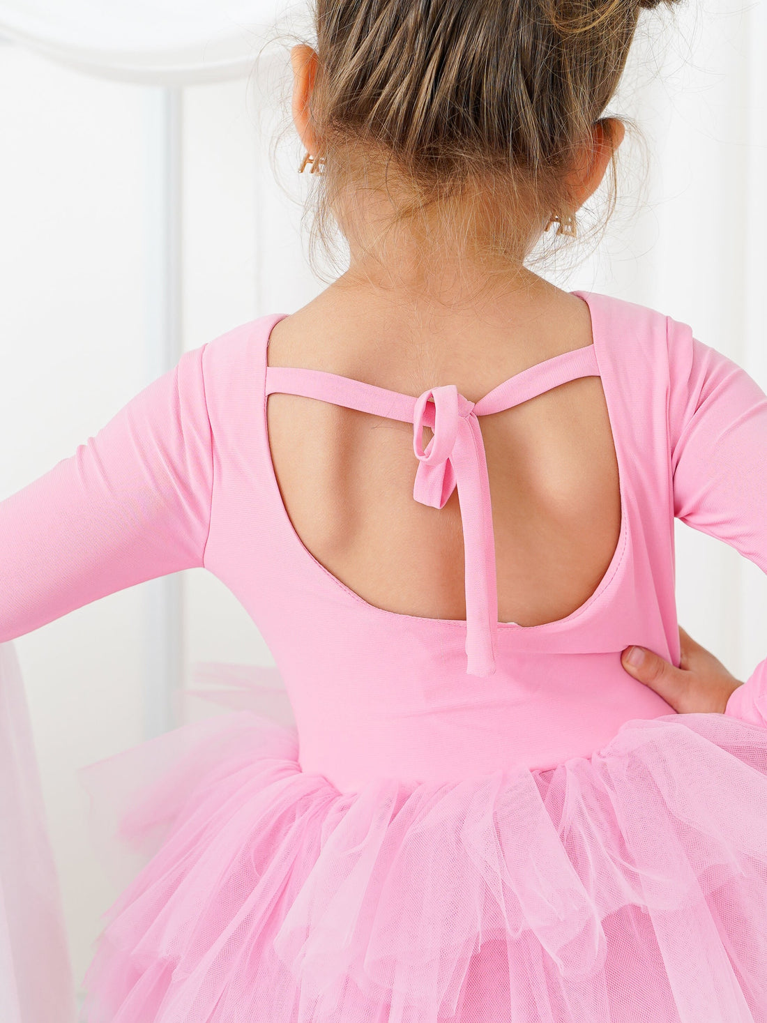Ballerina tutu pink long sleeve