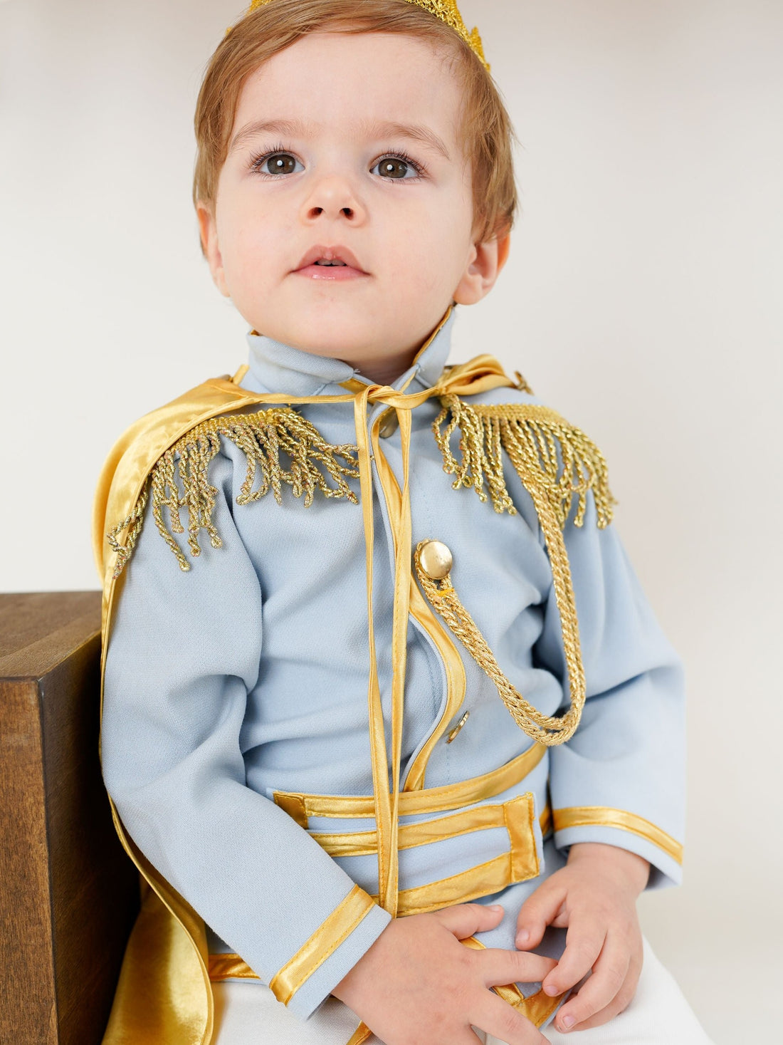 Baby Blue Baby Boys Prince Suit