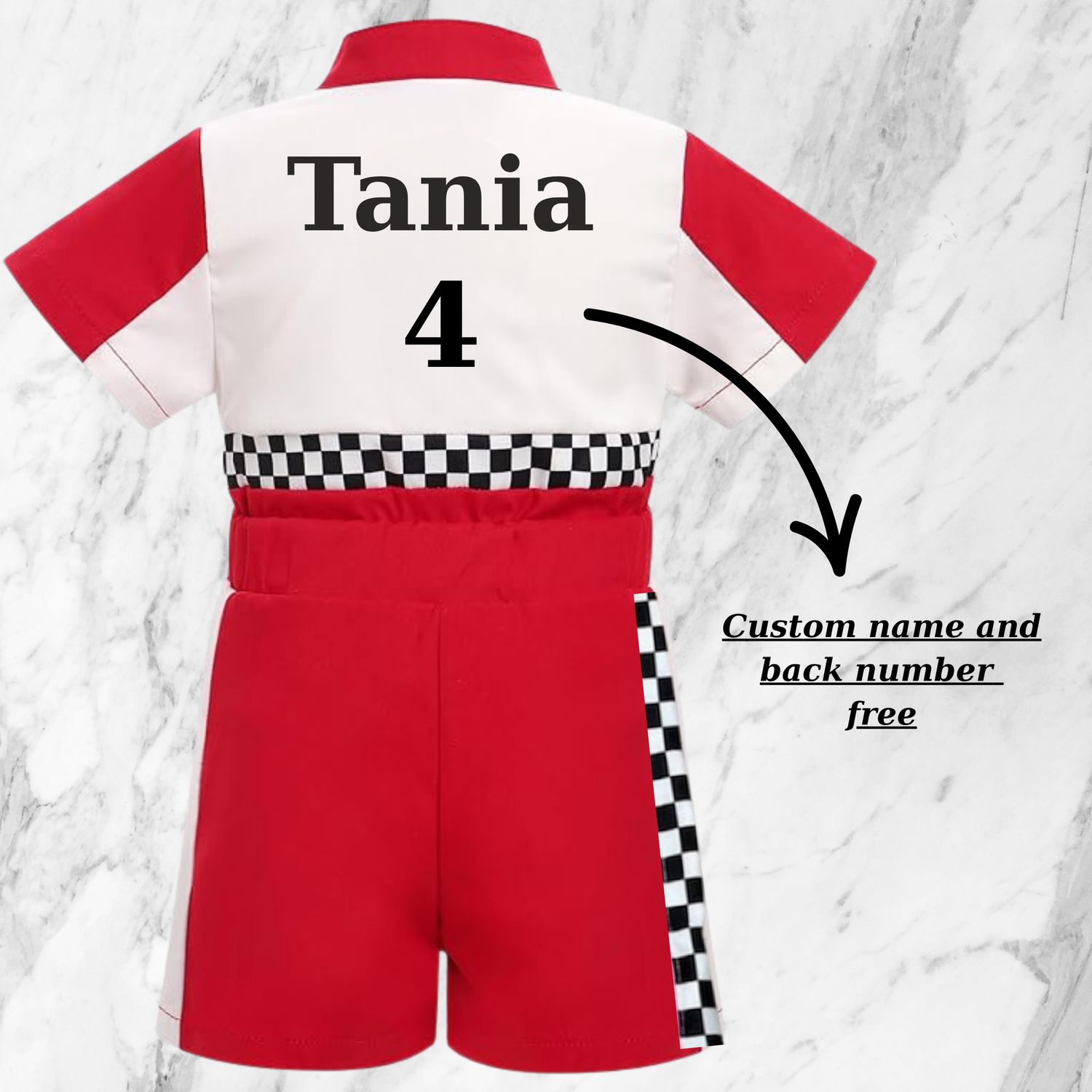 Race F1 costume toddler Baby Girl Dress