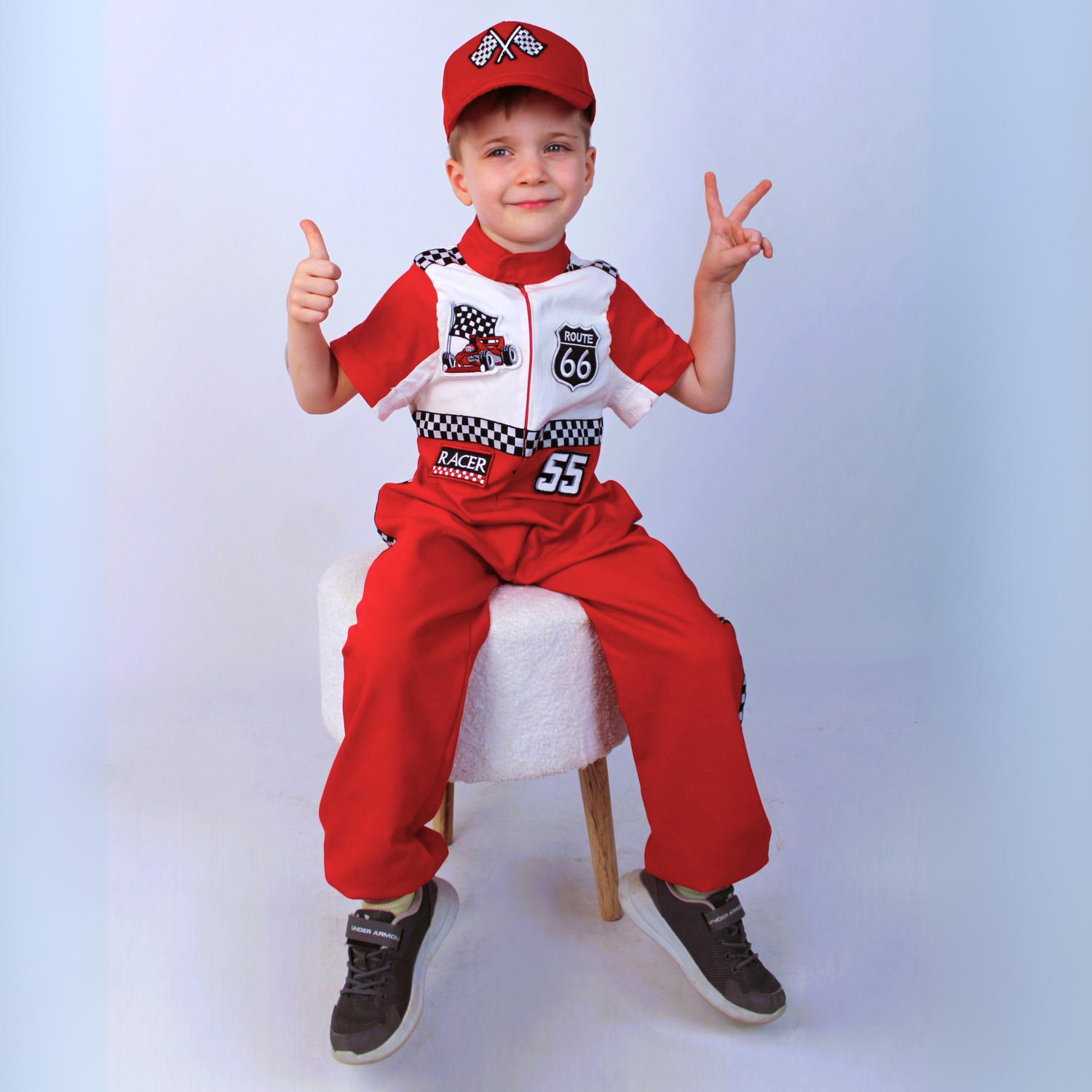 Race F1 costume toddler Baby Girl Dress