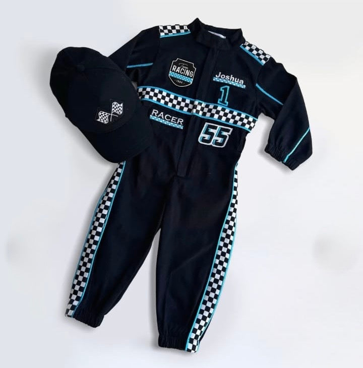 Race F1 costume toddler Baby Girl Dress