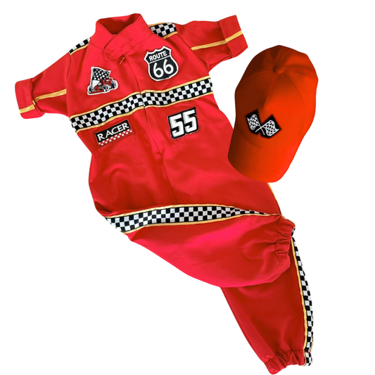 Race F1 costume toddler Short sleeve Shorts jumpsuit Baby Girl Dress