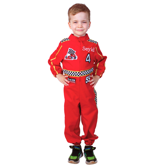 Race F1 costume toddler Baby Girl Dress