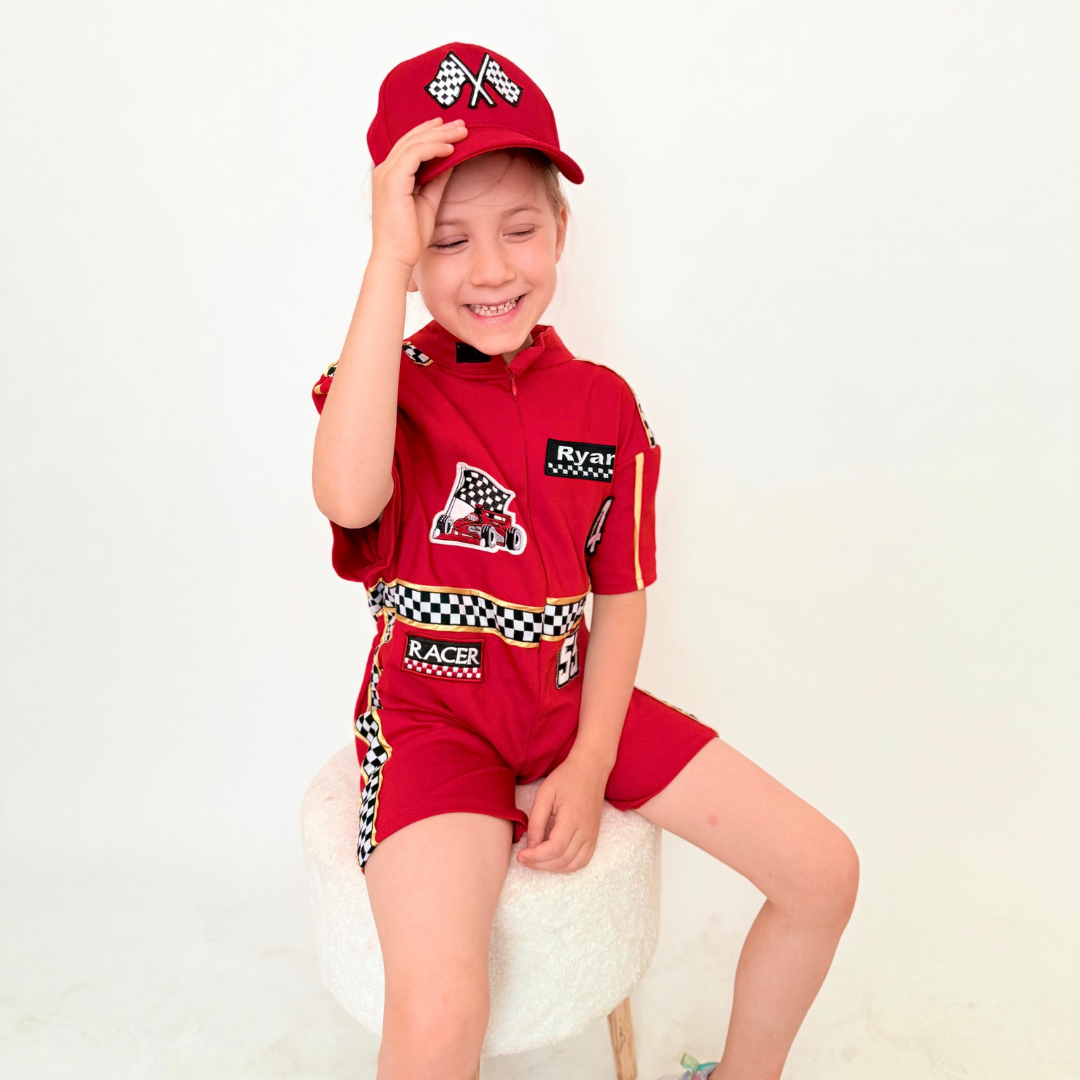 Race F1 costume toddler Baby Girl Dress for Special Occasion