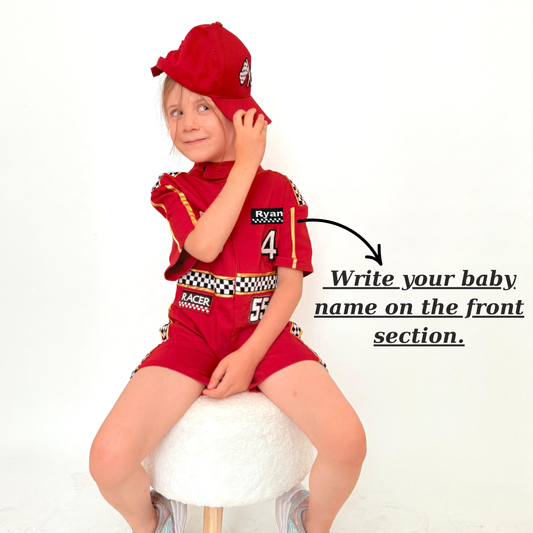 Race F1 costume toddler