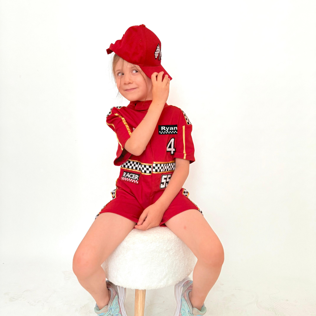 Race F1 costume toddler Baby Girl Dress