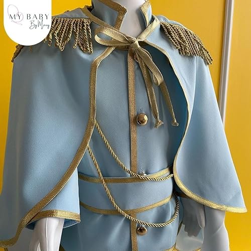 【PERFECT FOR SPECIAL OCCASIONS】: Whether it's a wedding, birthday party, or family gathering, this prince suit for kids makes your child the center of attention. The timeless design and classic colors ensure your little prince looks charming and dapper, capturing the hearts of everyone around. This wedding suit is designed to provide a perfect fit, enhancing your baby's adorable appearance. Baby Girl Dress for Special Occasion