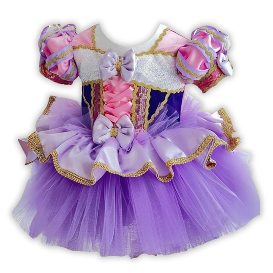 Princess Rapunzel baby costume Baby Girl Dress