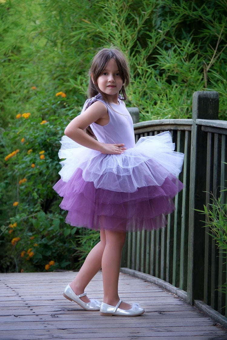 Lilac ballerina dress