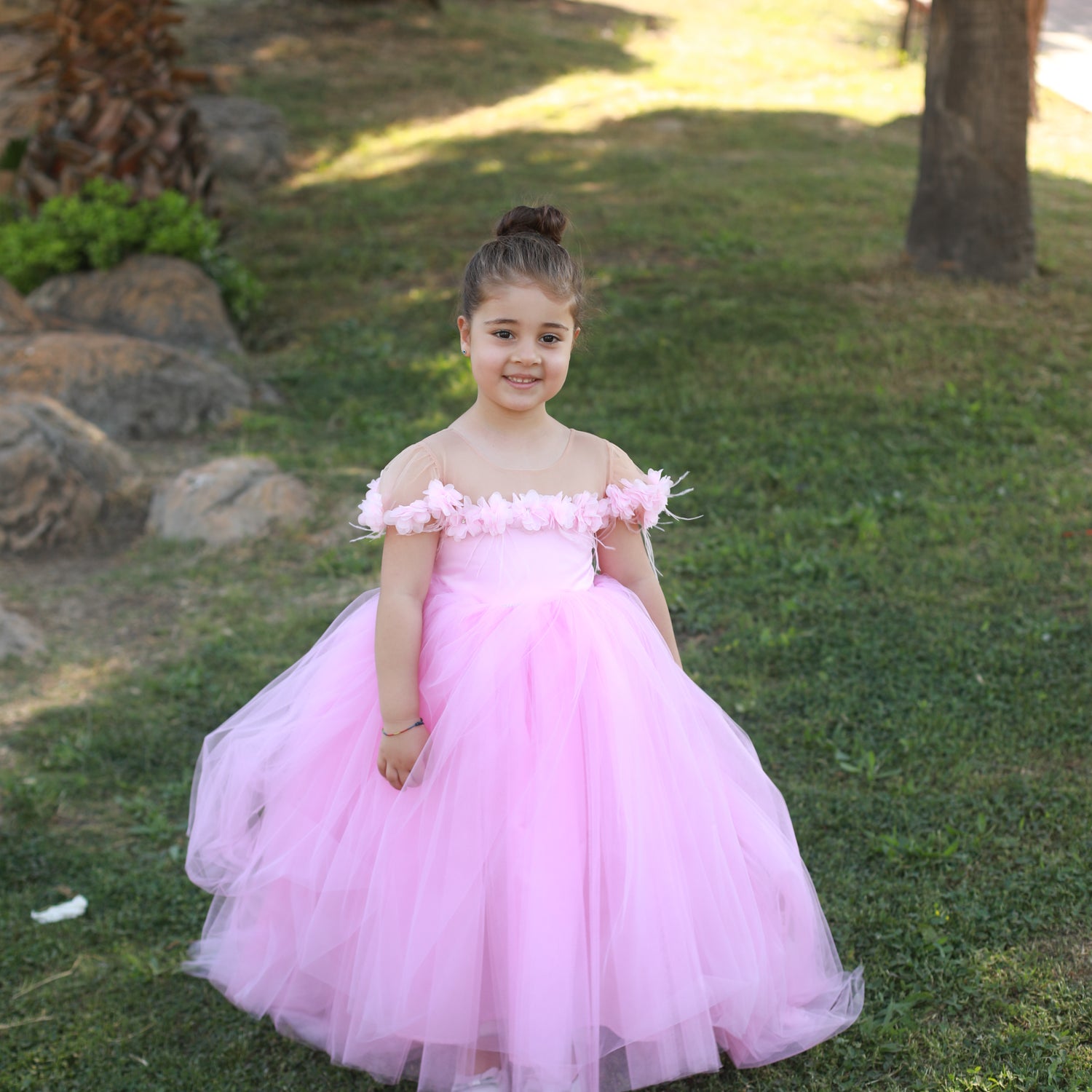 Rebecca flower girl dress pink Baby Girl Dress