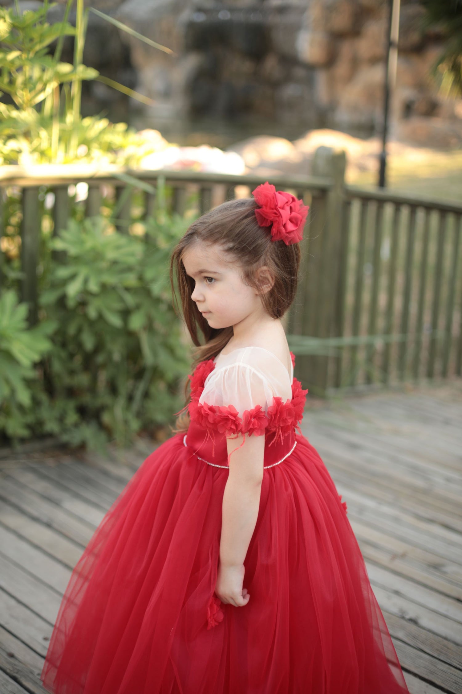 2t flower girl long dresses