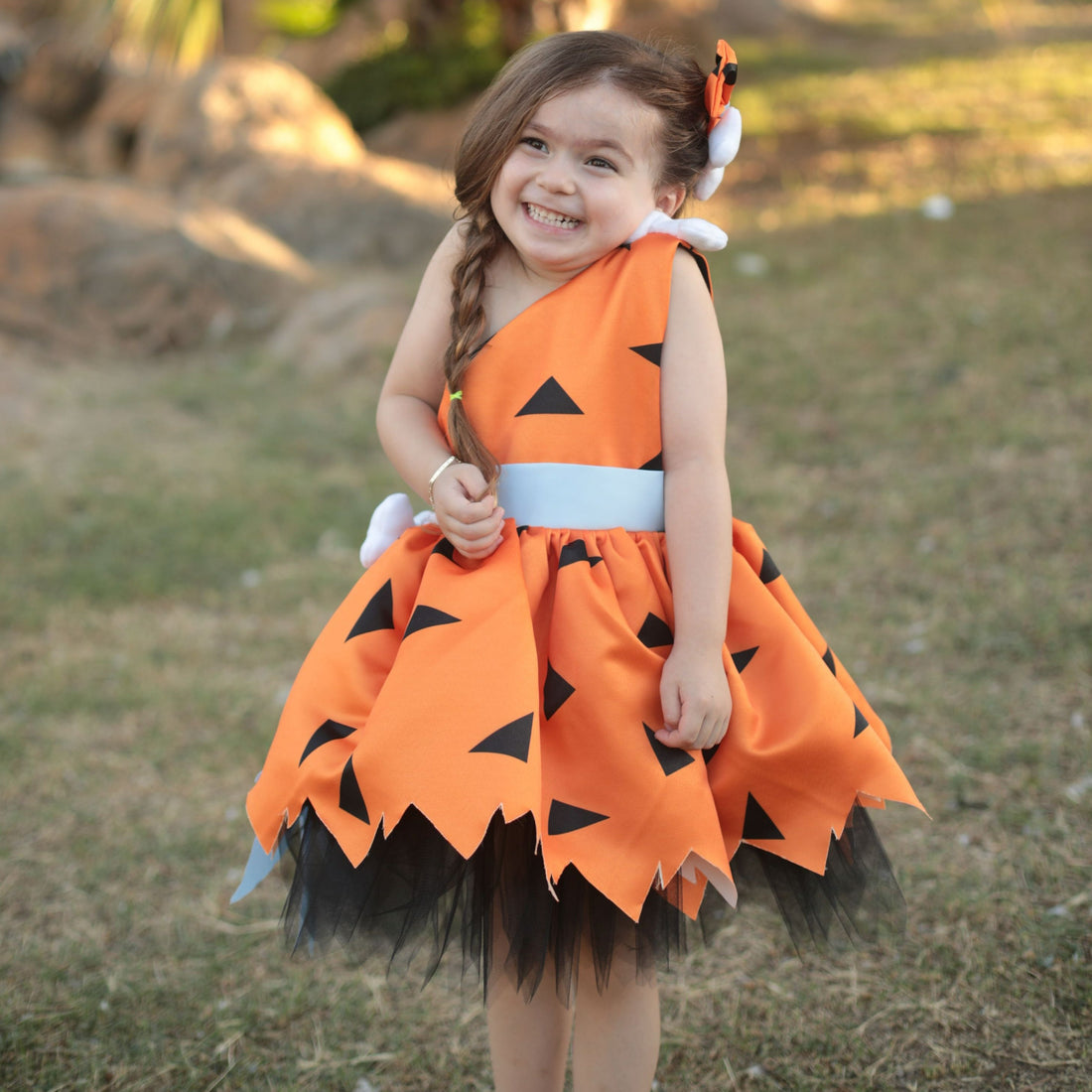Pebbles Violetta girl costume Baby Girl Dress for Special Occasion