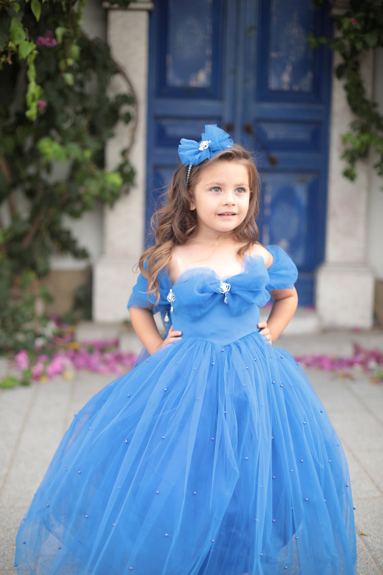 Cinderella dress royal blue