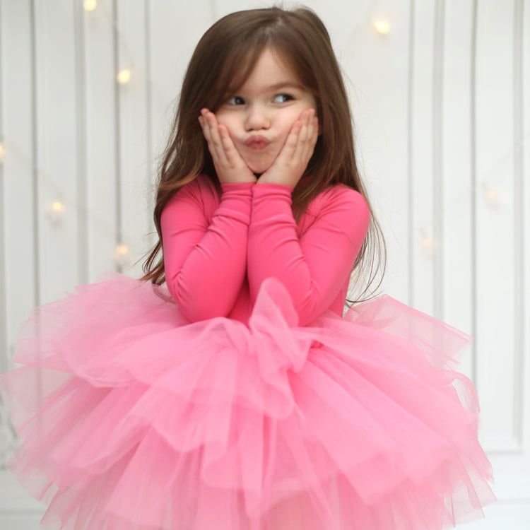 Ballerina tutu dress pink