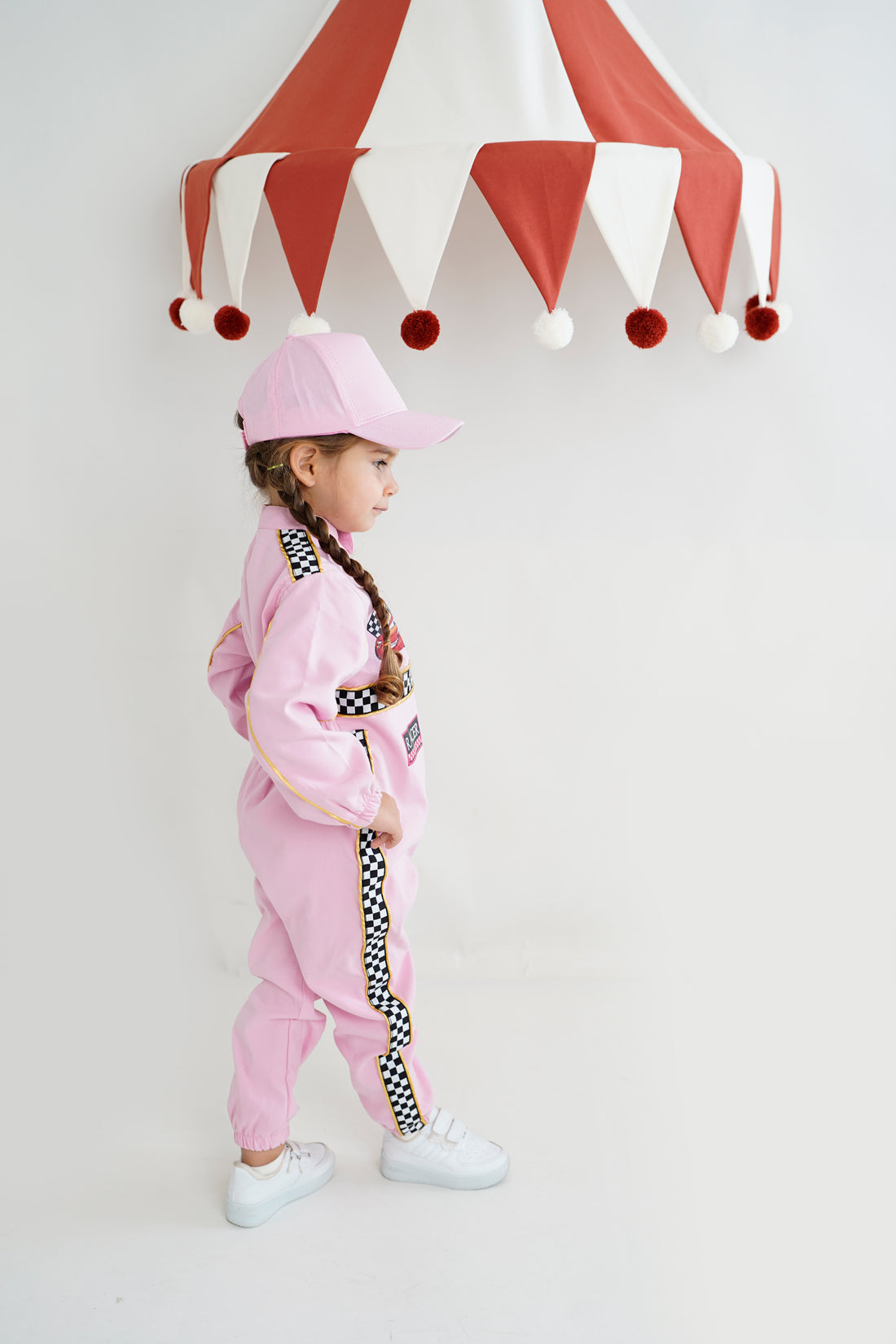 Pink girl race car birthday outfit personalzied jumpsuit perfect two fast costume Baby Girl Dress for Special Occasion