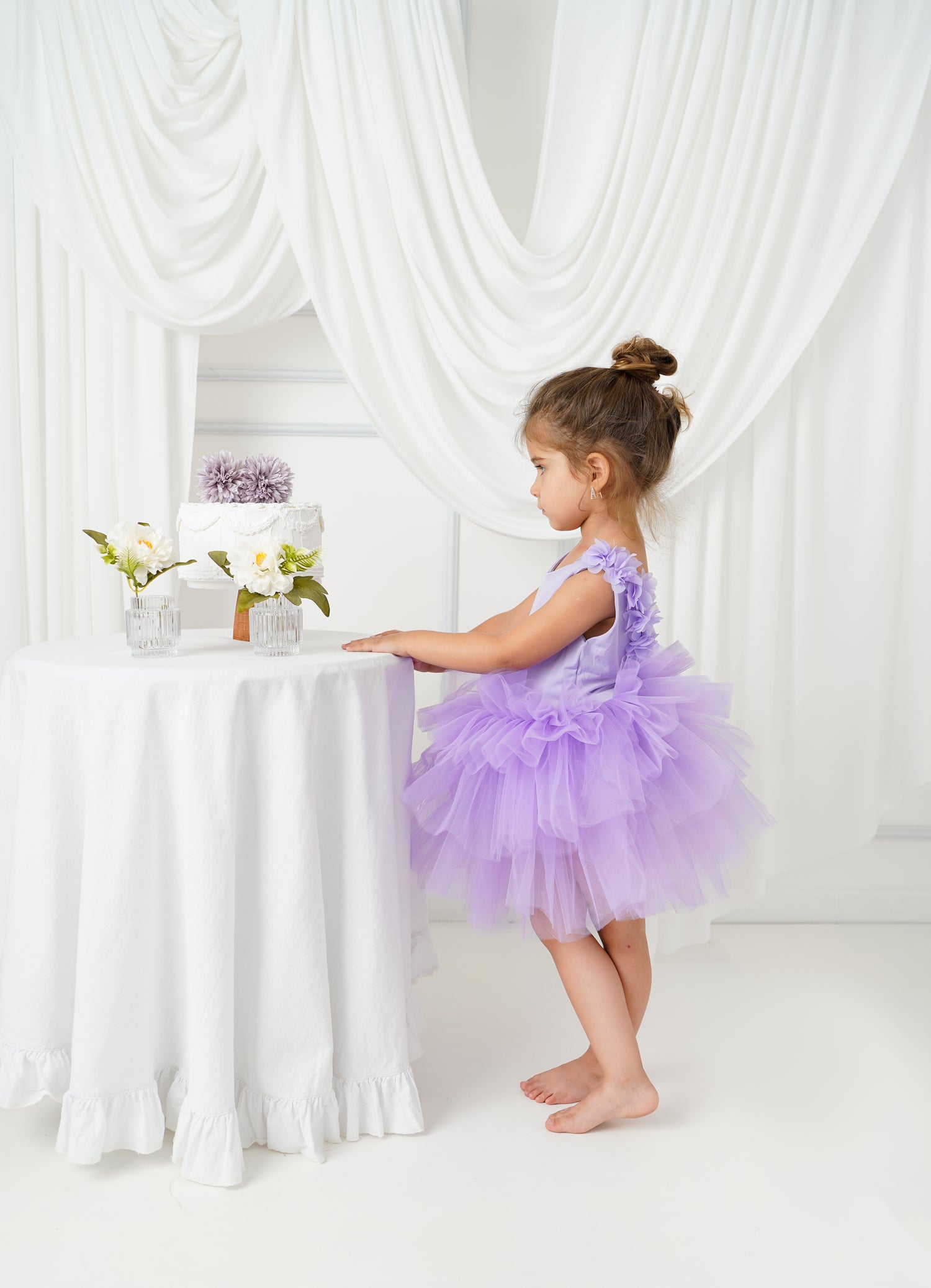 Ballerina tutu lilac Baby Girl Dress