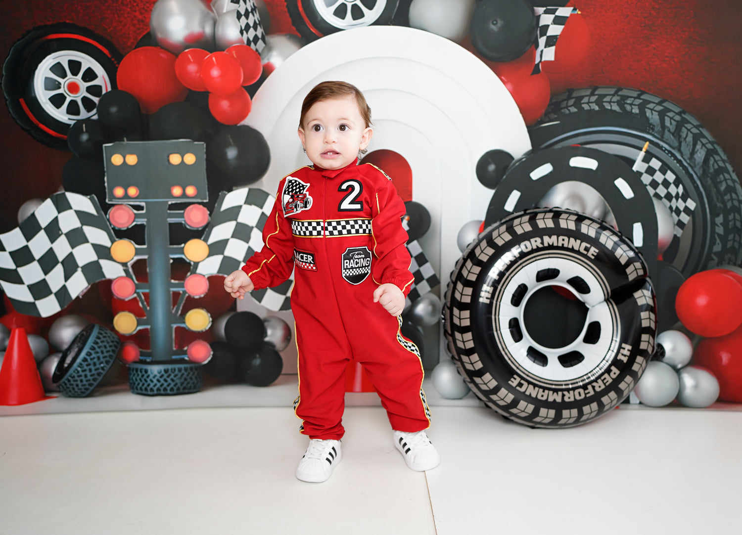 Baby boy racer personalized suit, hotwheels baby outfit Baby Girl Dress