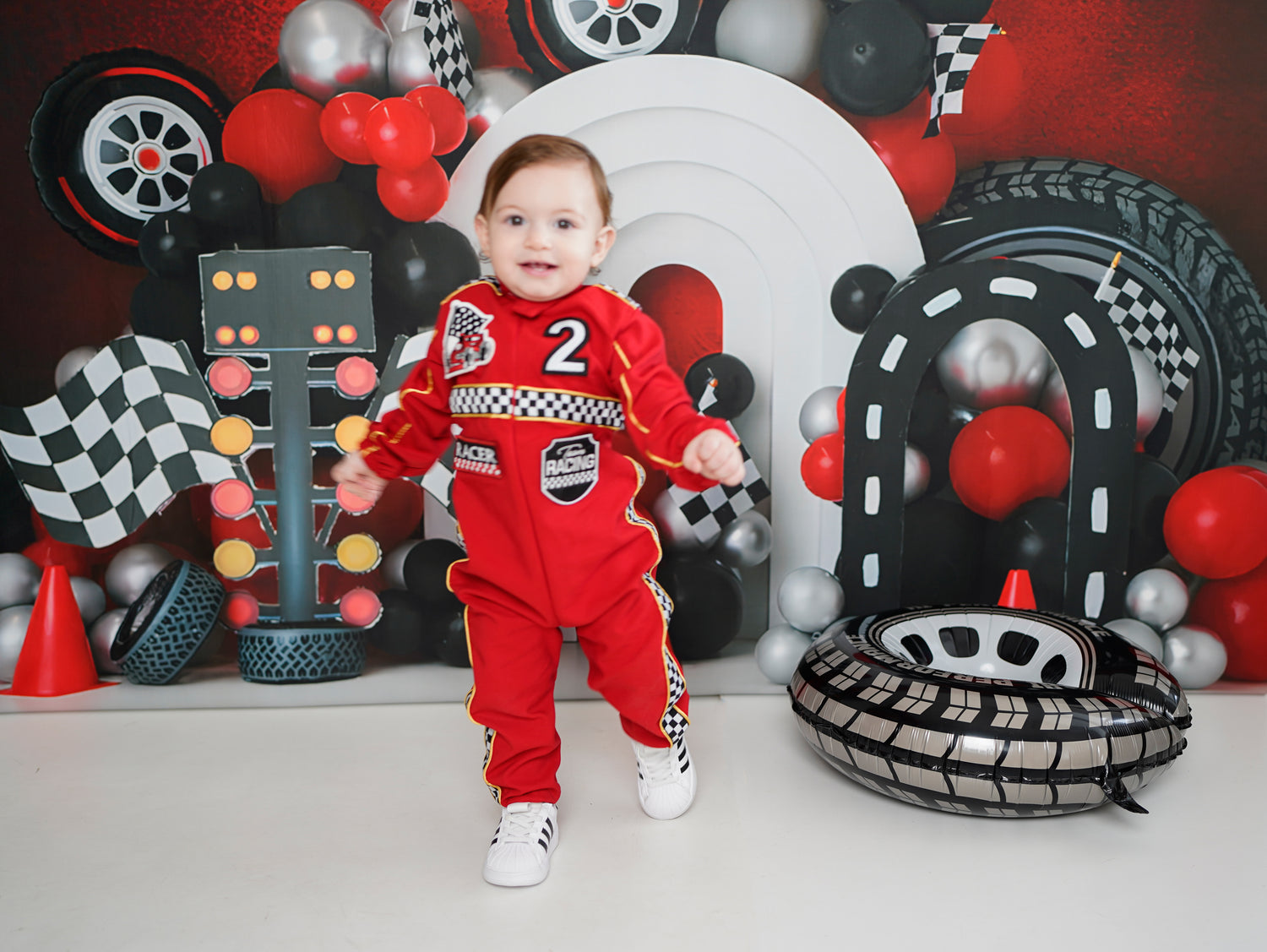 Baby boy racer personalized suit, hotwheels baby outfit Baby Girl Dress
