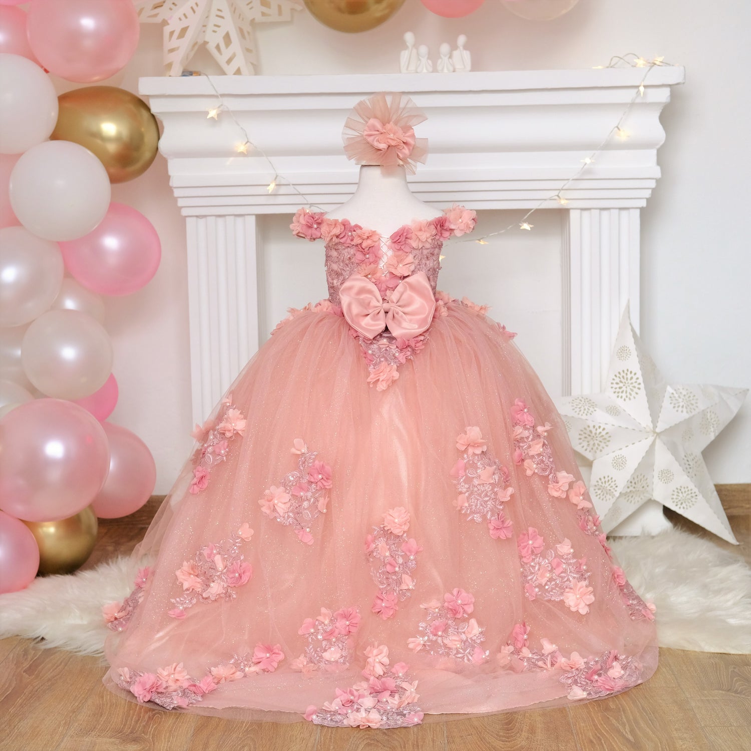 Quinceanera gown blush pink Quinceanera gown blush pink