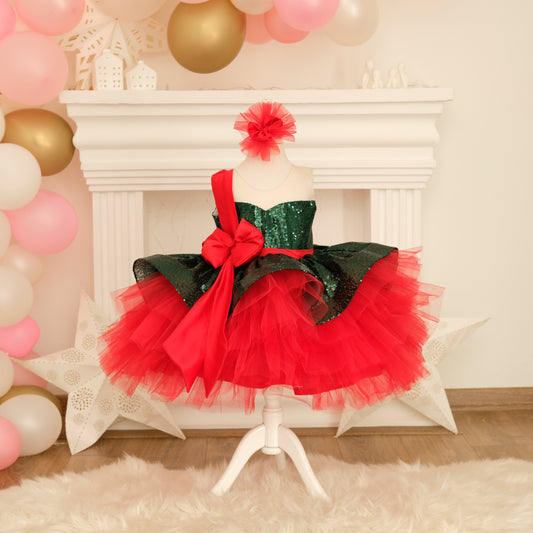 Melody Christmas girl dress