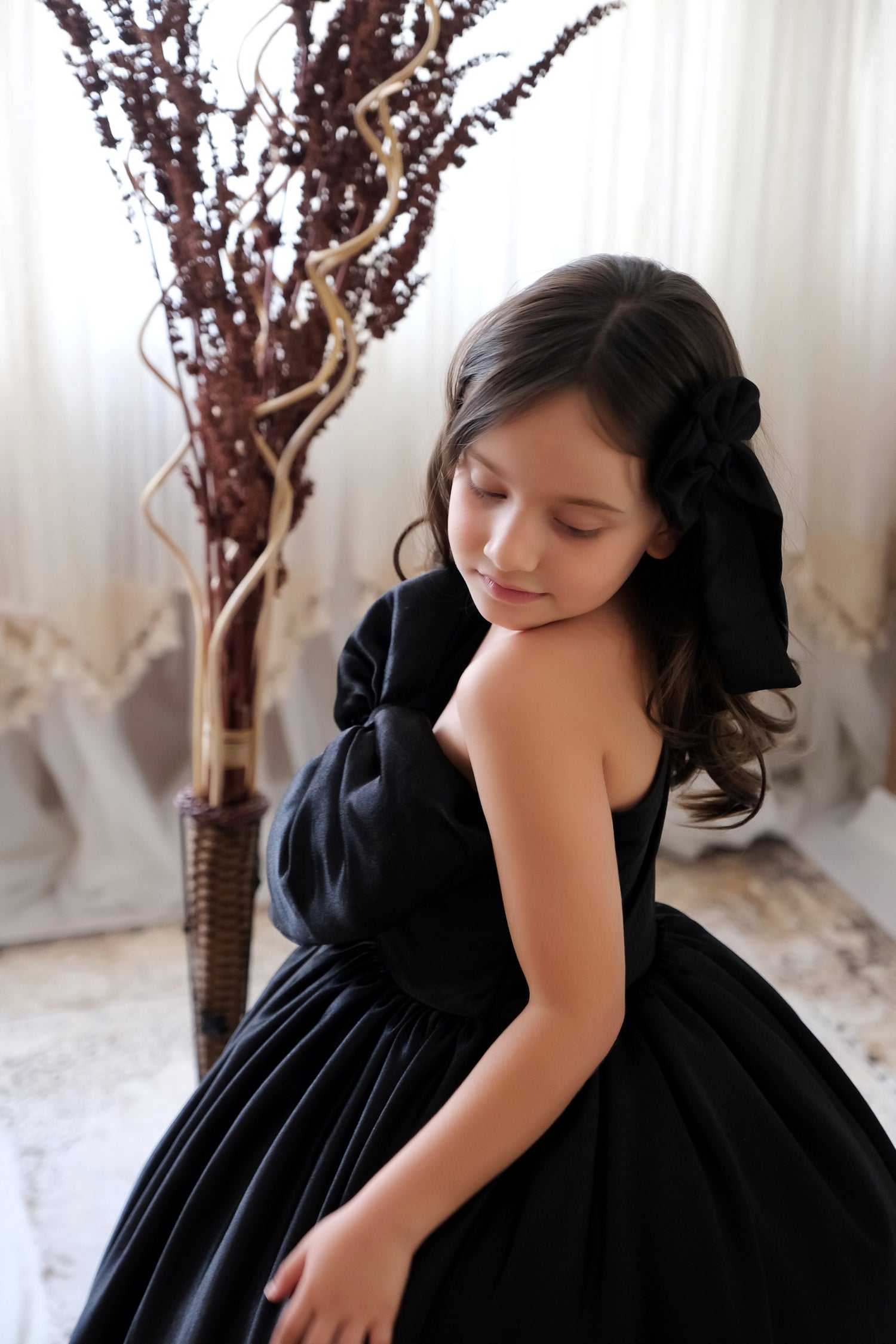 Holly black girl prom gown MyBabyByMerry Holly black girl prom gown MyBabyByMerry