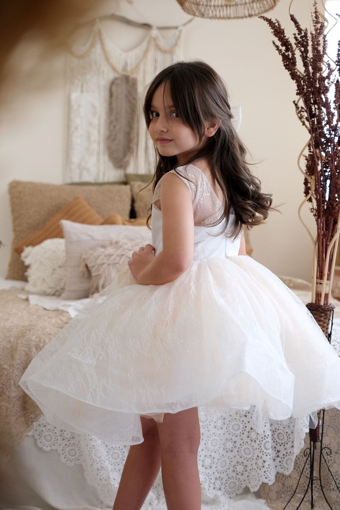 Nina flower girl lace dress Baby Girl Dress for Special Occasion