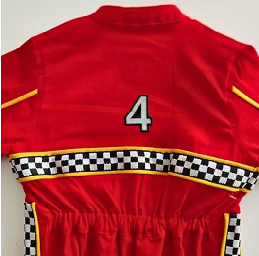 Number on the Back Baby Girl Dress