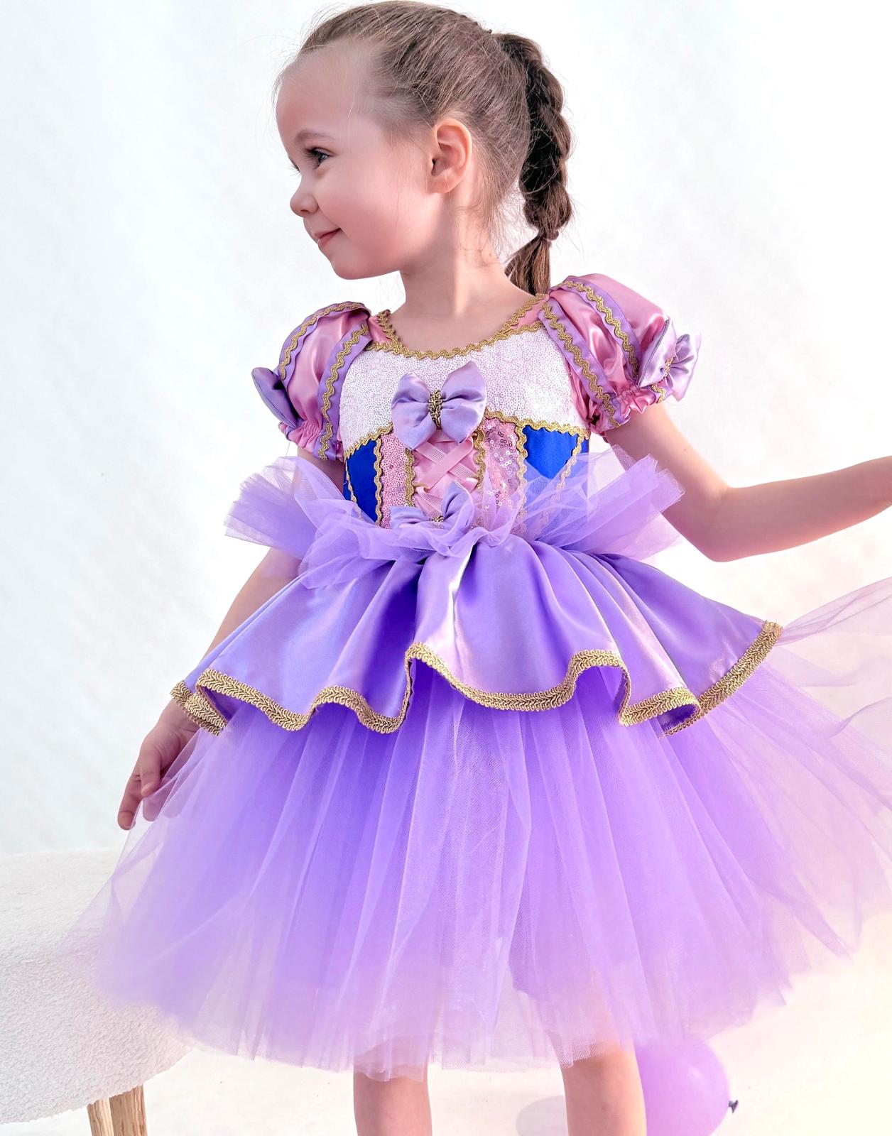 Princess Rapunzel baby costume Baby Girl Dress
