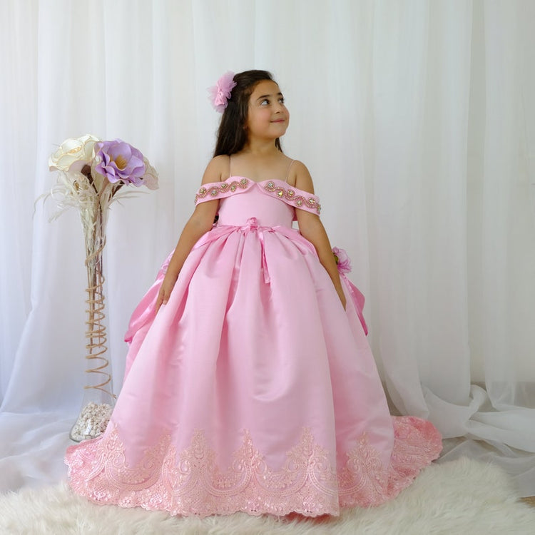 Belle Disney Dress Pink