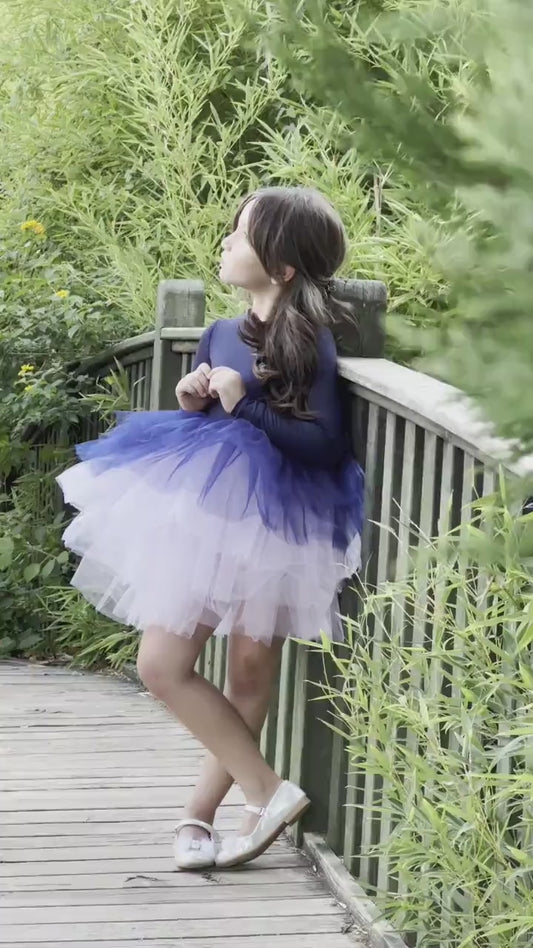 Ballerina tutu navy blue