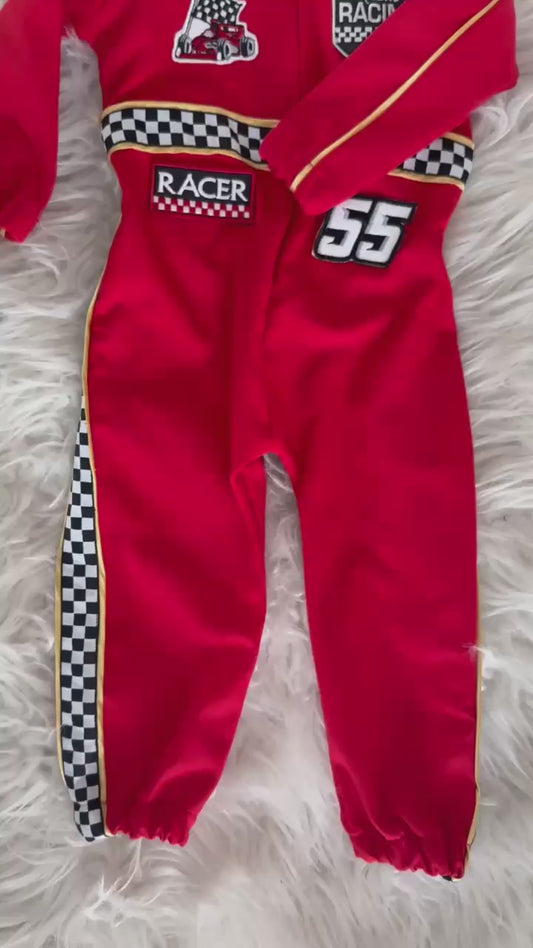 Race F1 costume toddler