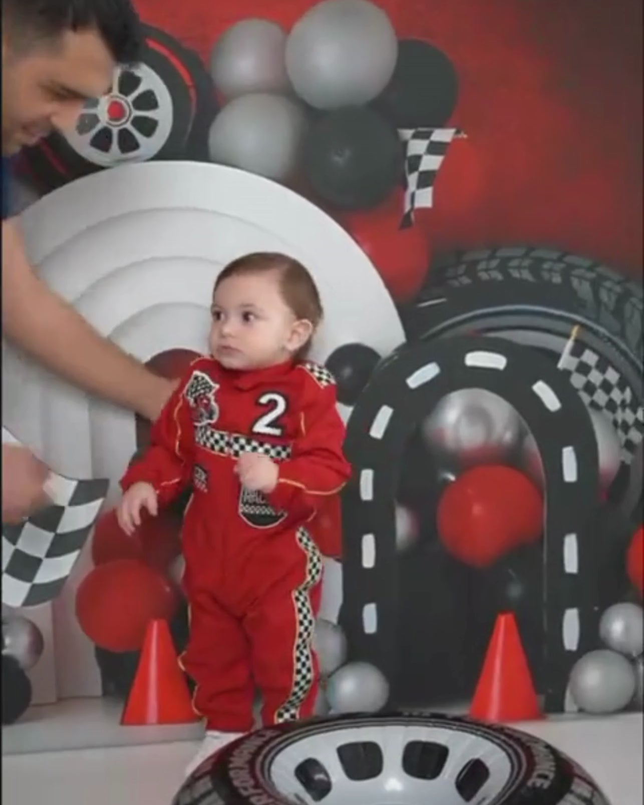 Baby boy racer personalized suit, hotwheels baby outfit Baby Girl Dress