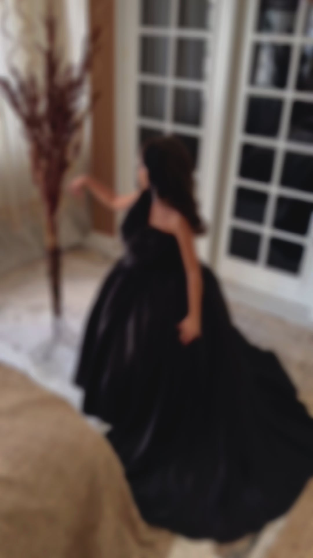 Holly black girl prom gown