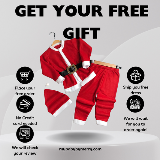 Free Unisex Santa Costume for Our customers