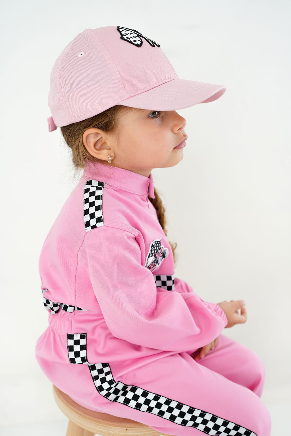 Pink Race F1 costume toddler Baby Girl Dress for Special Occasion